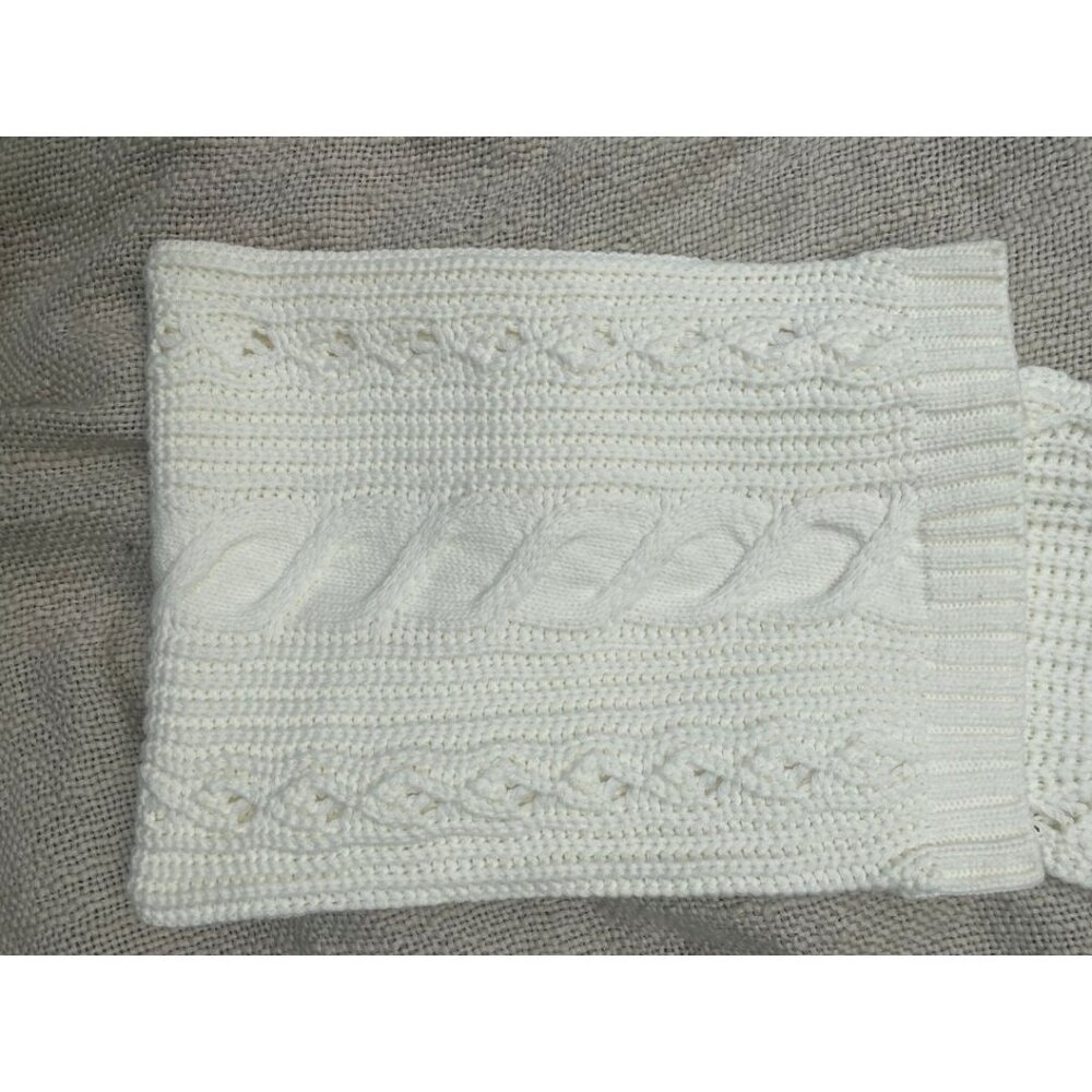Nwt Jluxlabel Ameri Cable Knit Buttercream Sweate… - image 6